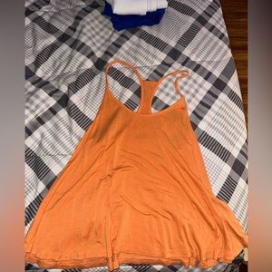 Small, orange tank top